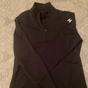 EUC Helly Hansen mens 1/4 zip pullover